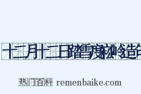 十二月十二日踏雪度崧岭造句是什么意思的图片